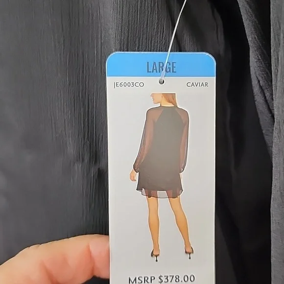 JOIE WOMAN'S LITTLE BLACK DRESS - Picture 9 of 13